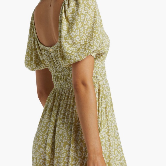 Billabong Cabana Puff Sleeve Dress NWT! - Picture 4 of 6